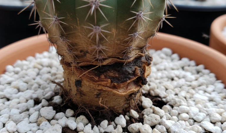 5 สัญญาณเตือน! เมื่อแคคตัสกำลัง “รากเน่า” (พร้อมวิธีช่วยชีวิต)
